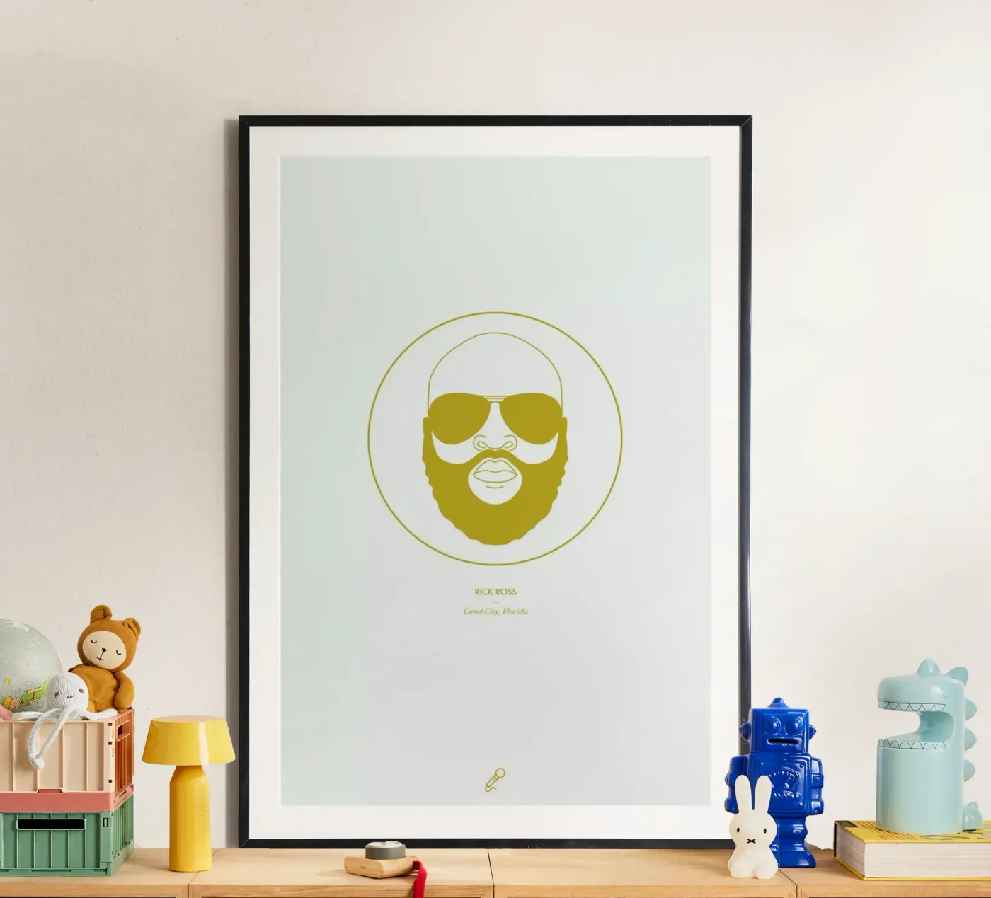 Rick Ross poster by Dean Smith