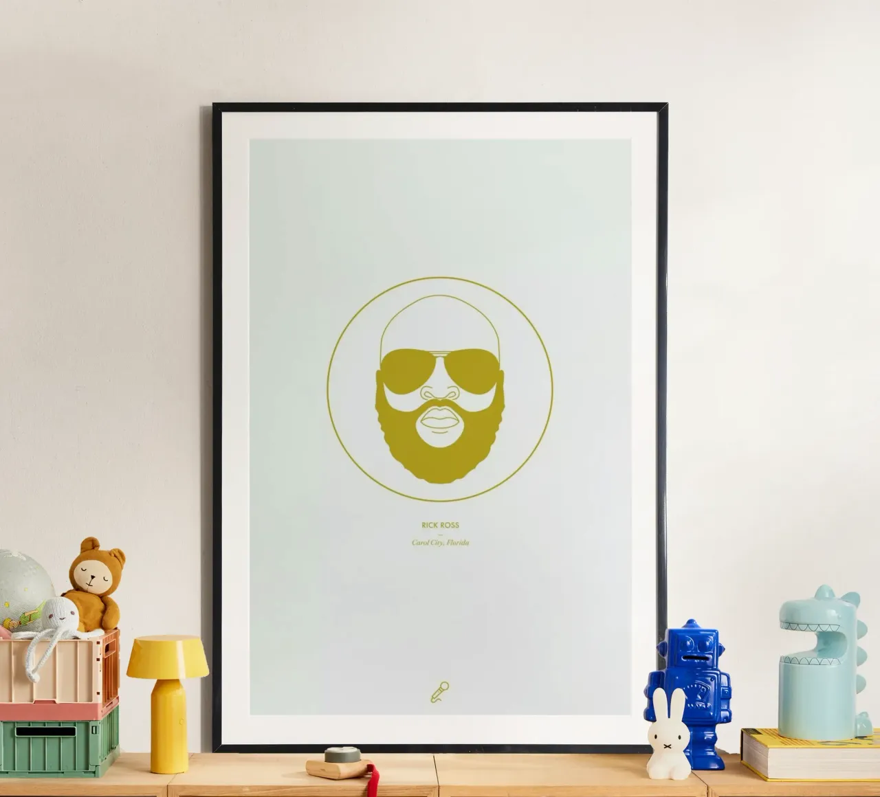 Rick Ross poster da Dean Smith