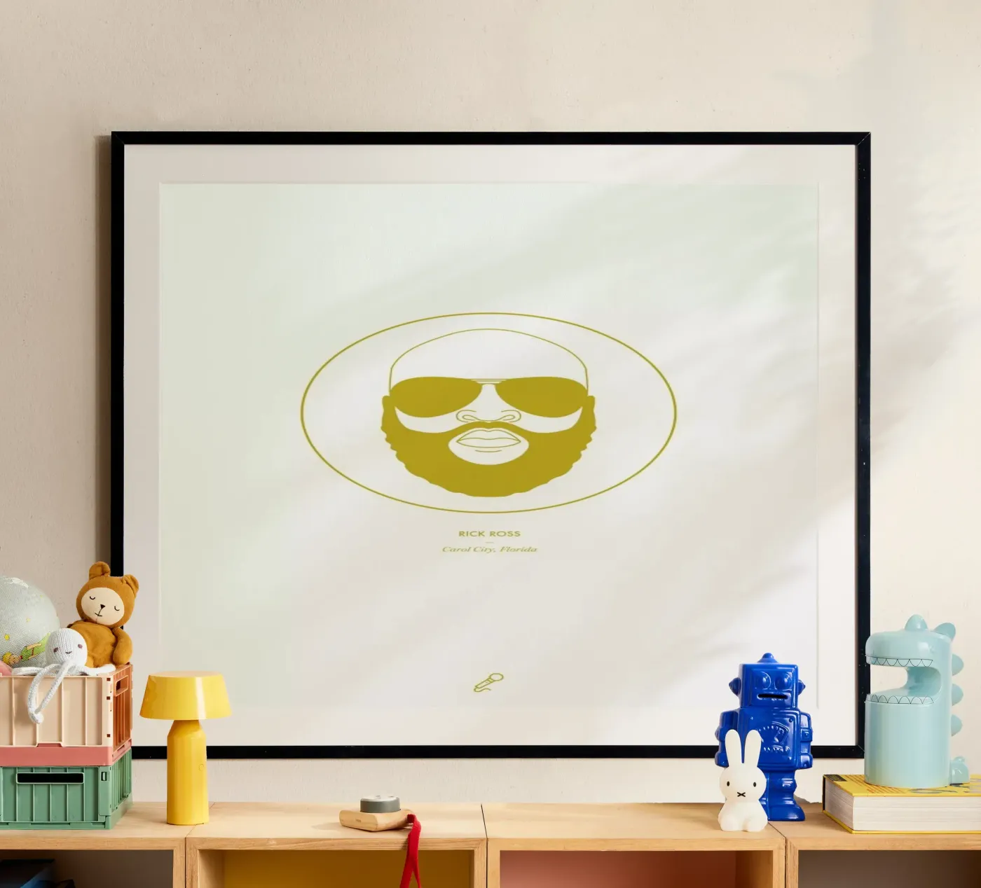 Rick Ross poster da Dean Smith