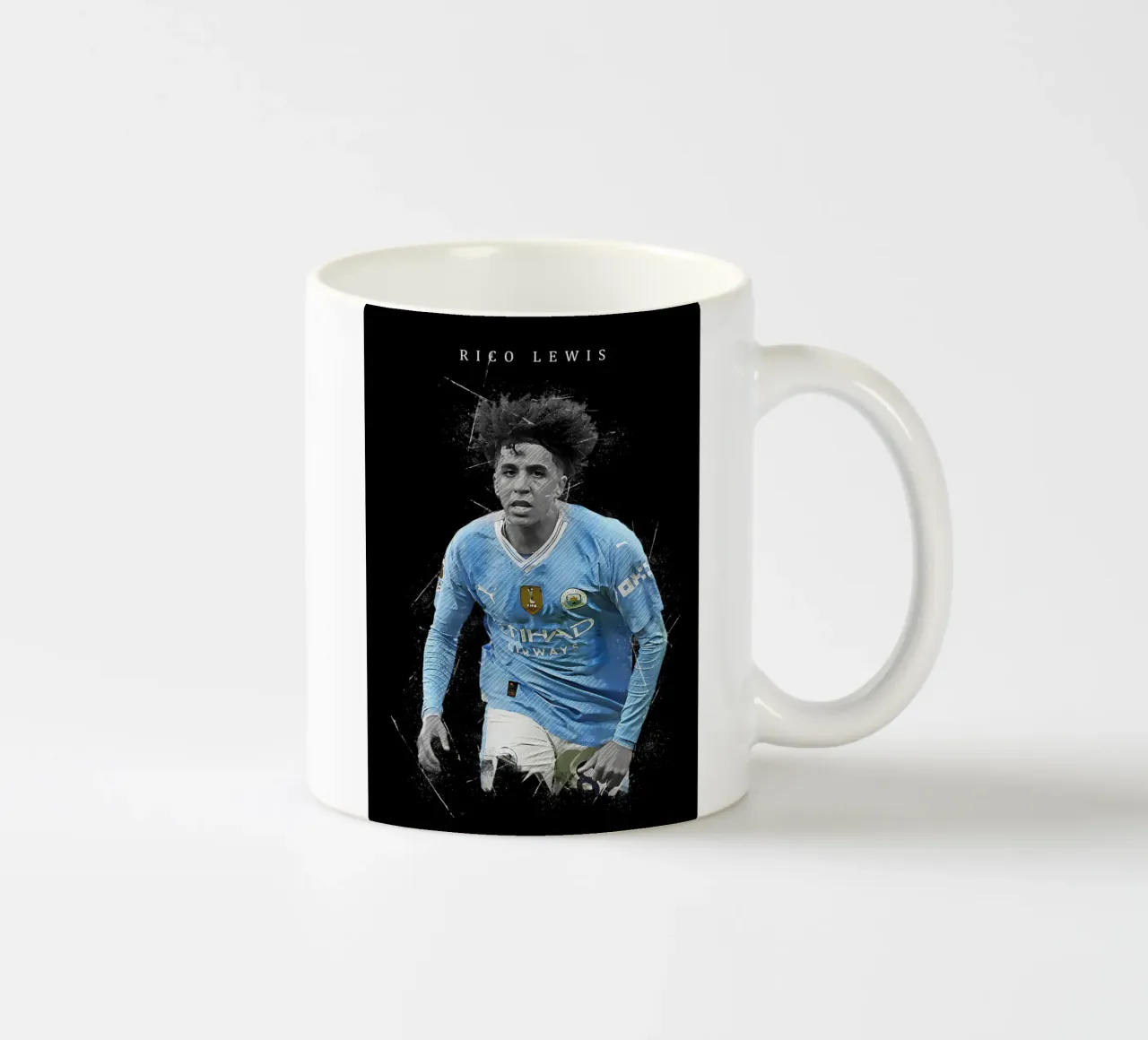 Rico Lewis tazza in ceramica da tenten