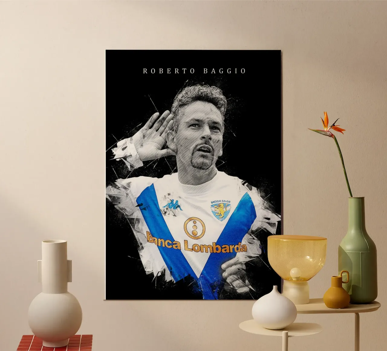 Roberto Baggio poster da tenten