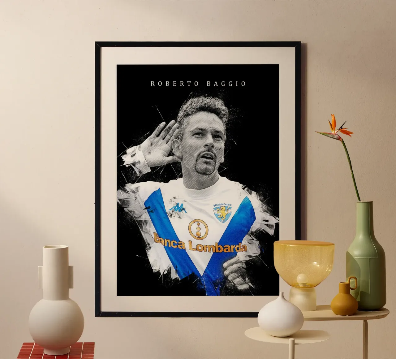 Roberto Baggio poster da tenten
