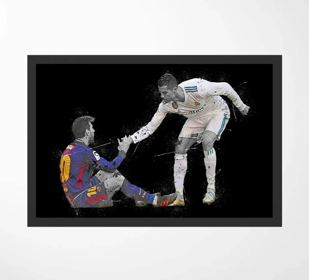 Ronaldo And Messi 1 zerbino da tenten