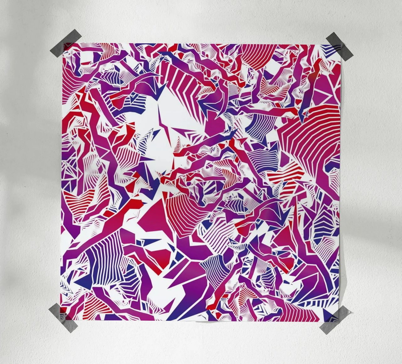 Urban Tribal poster by Angelo Cerantola