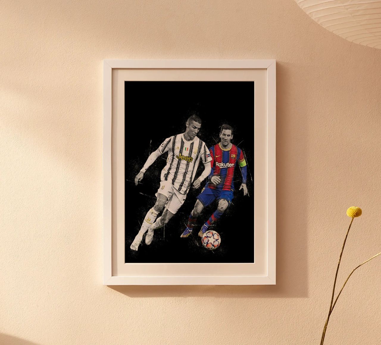 Ronaldo And Messi poster by tenten