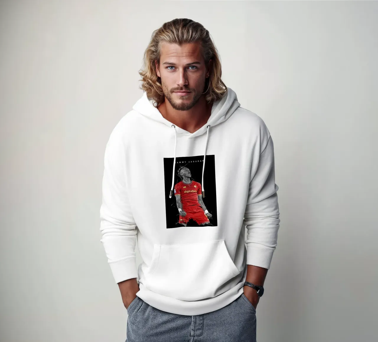 Tammy Abraham felpa con cappuccio da tenten
