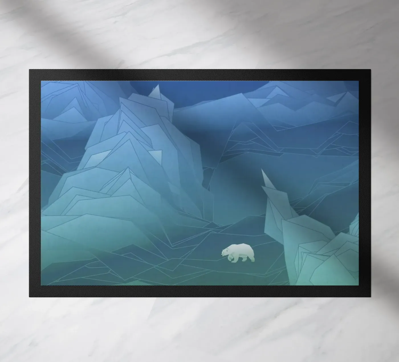 Polar doormat by Angelo Cerantola