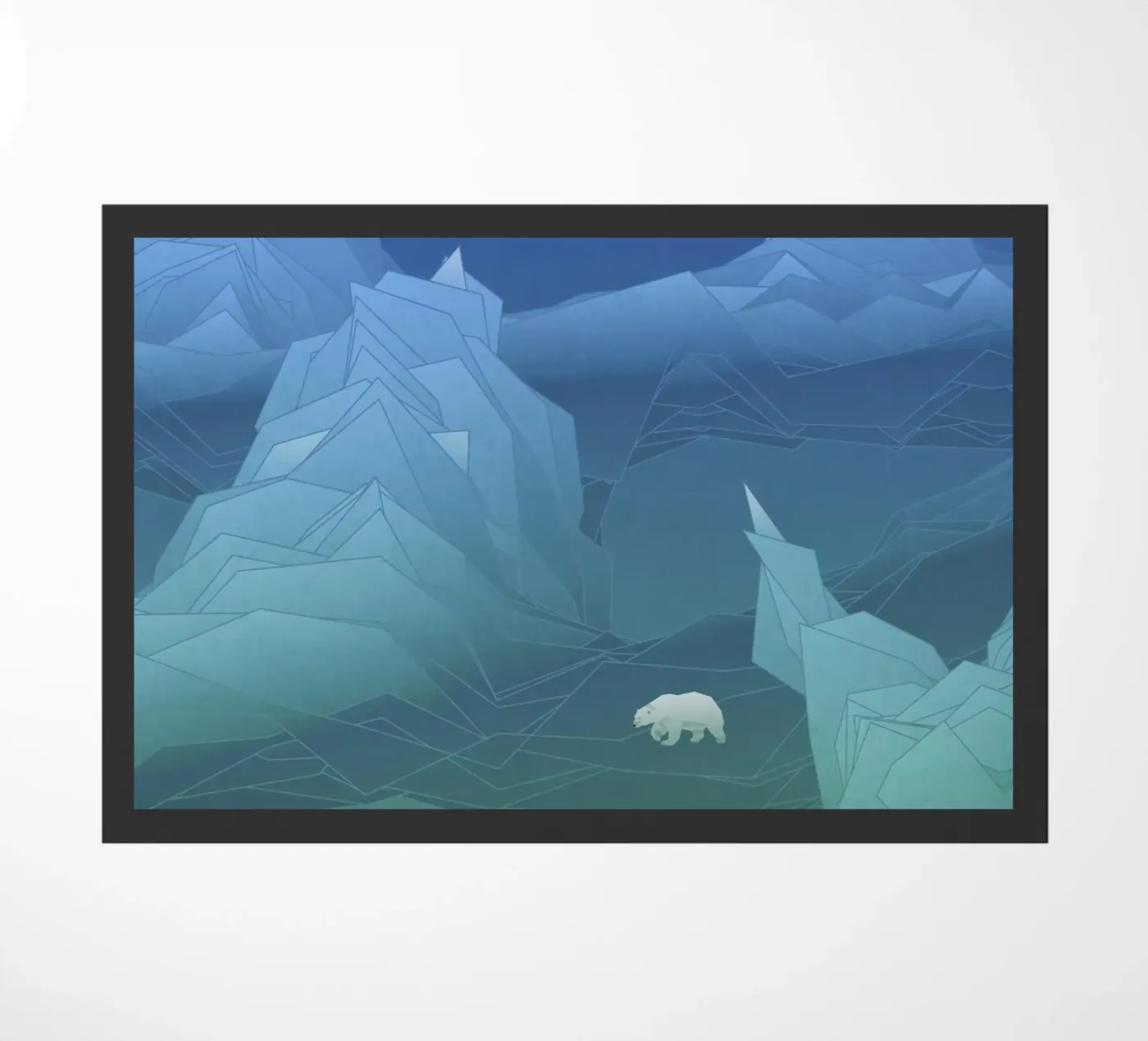 Polar doormat by Angelo Cerantola