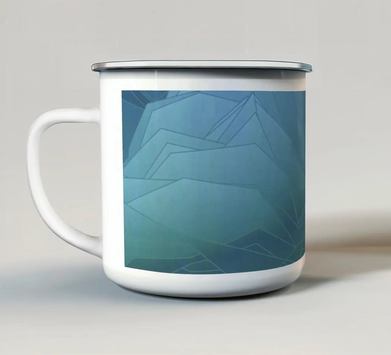 Polar tazza in smalto da Angelo Cerantola