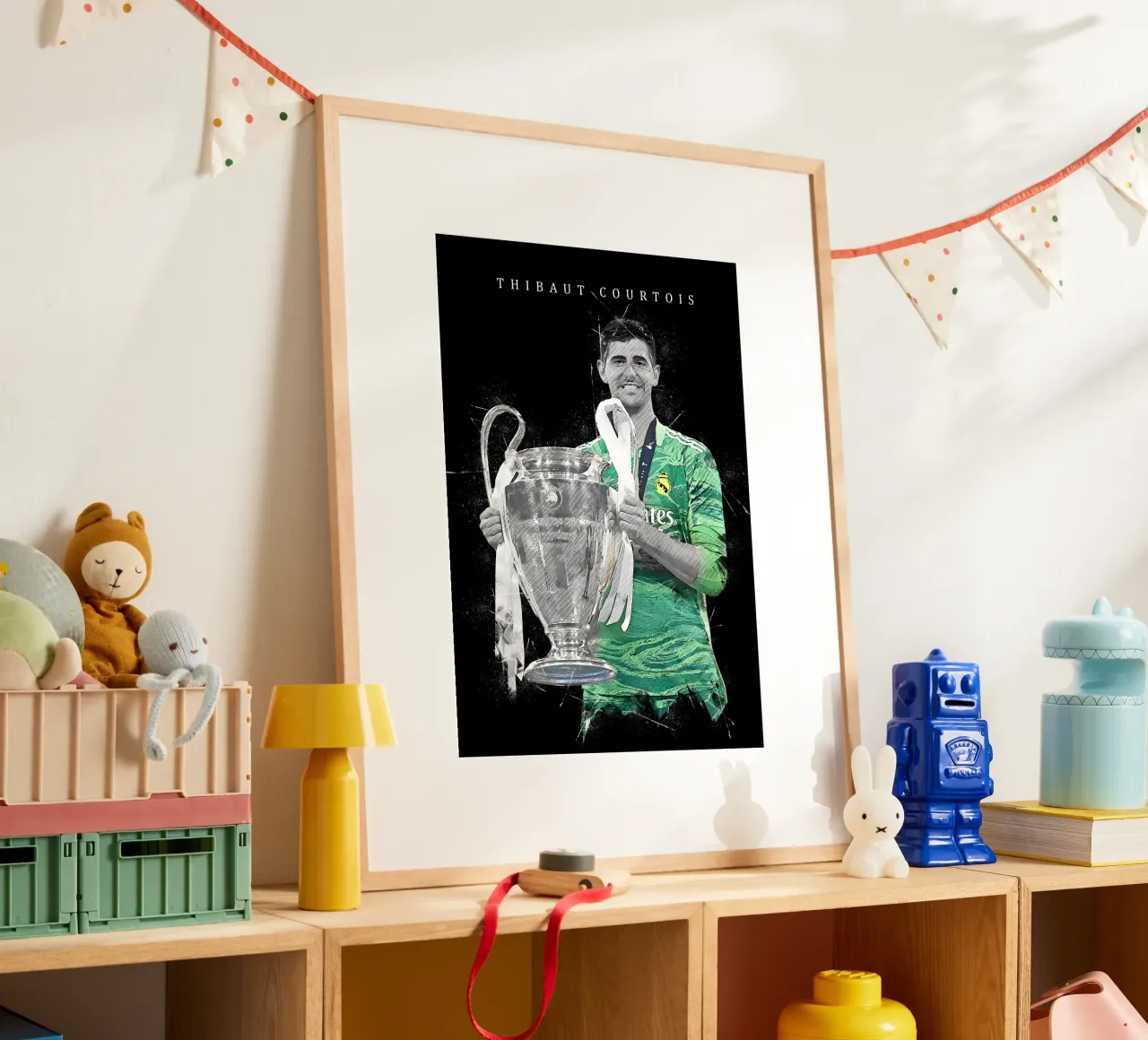 Thibaut Courtois 1 poster by tenten