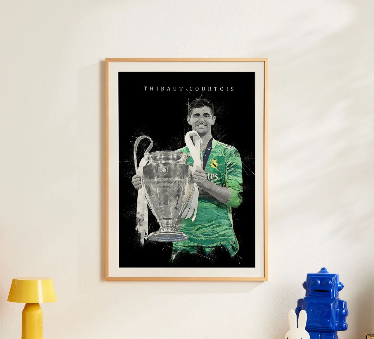 Thibaut Courtois 1 poster by tenten