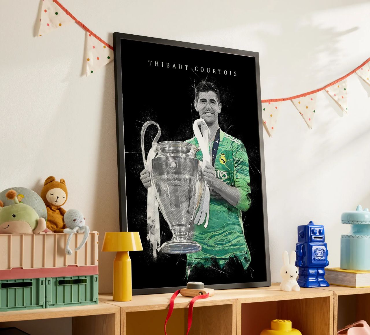 Thibaut Courtois 1 poster by tenten