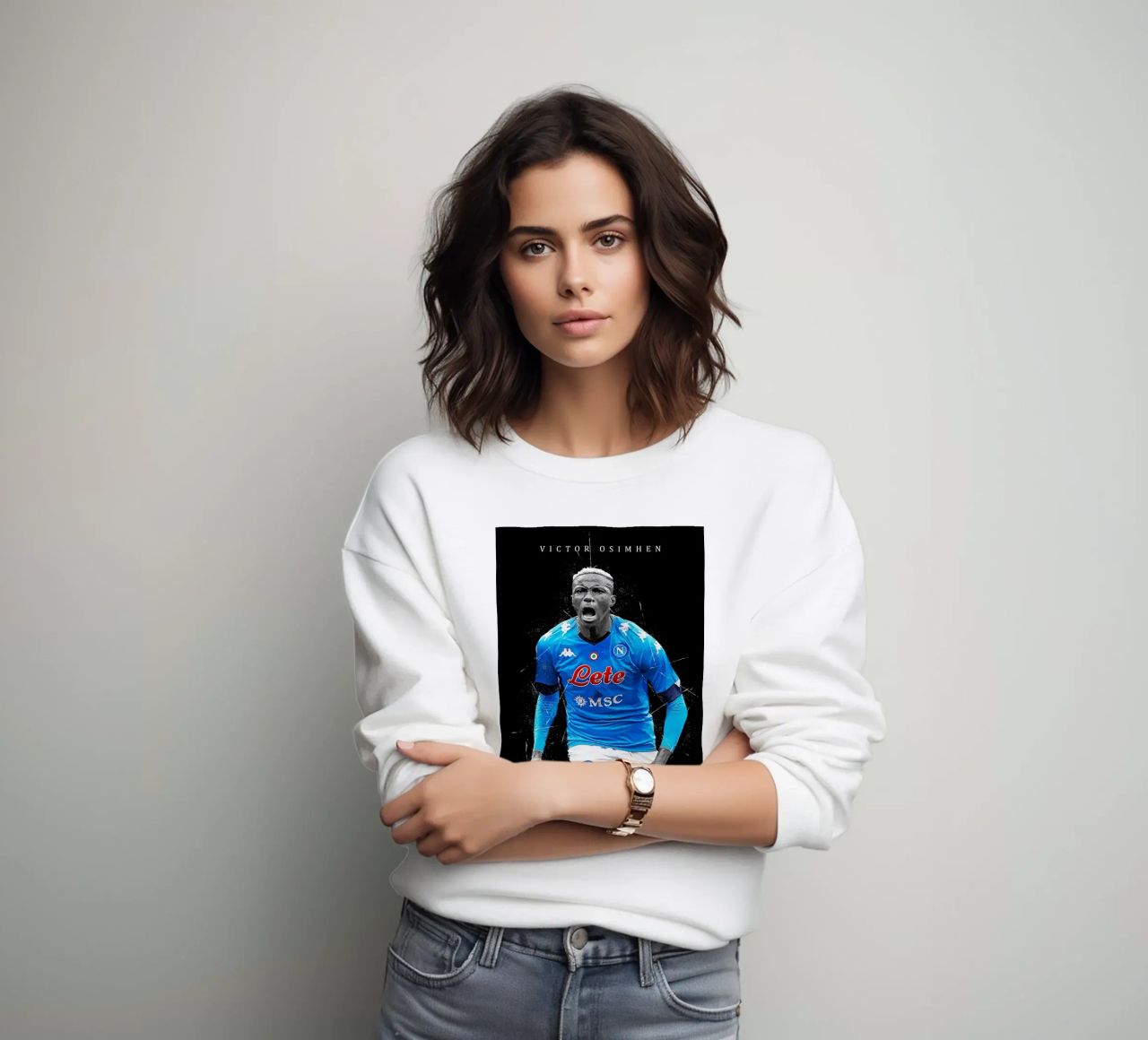 Victor Osimhen felpa da tenten