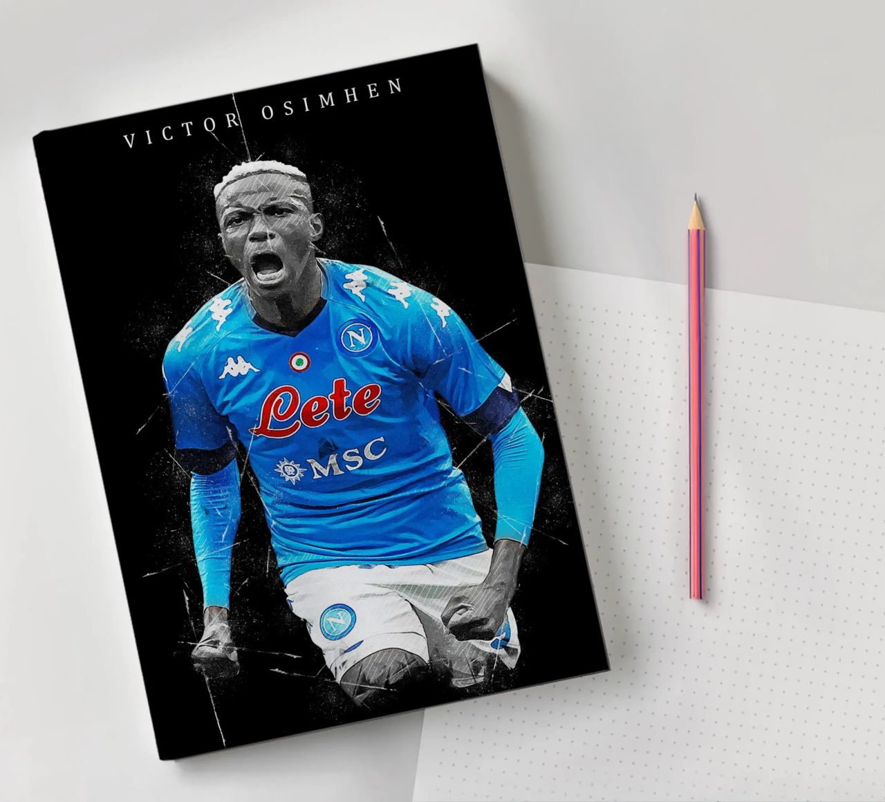 Victor Osimhen notebook by tenten