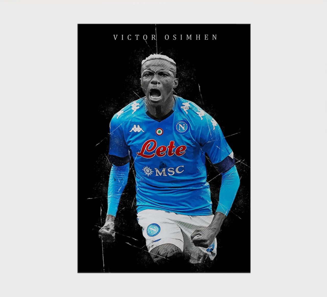 Victor Osimhen notebook by tenten