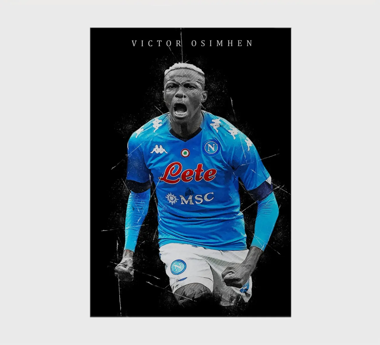 Victor Osimhen carnet de notes de tenten
