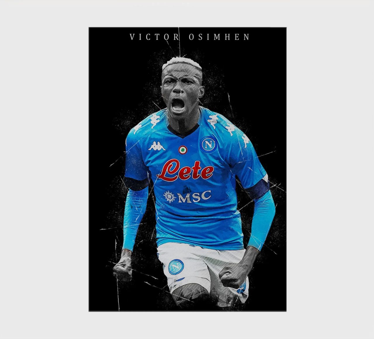 Victor Osimhen notebook by tenten