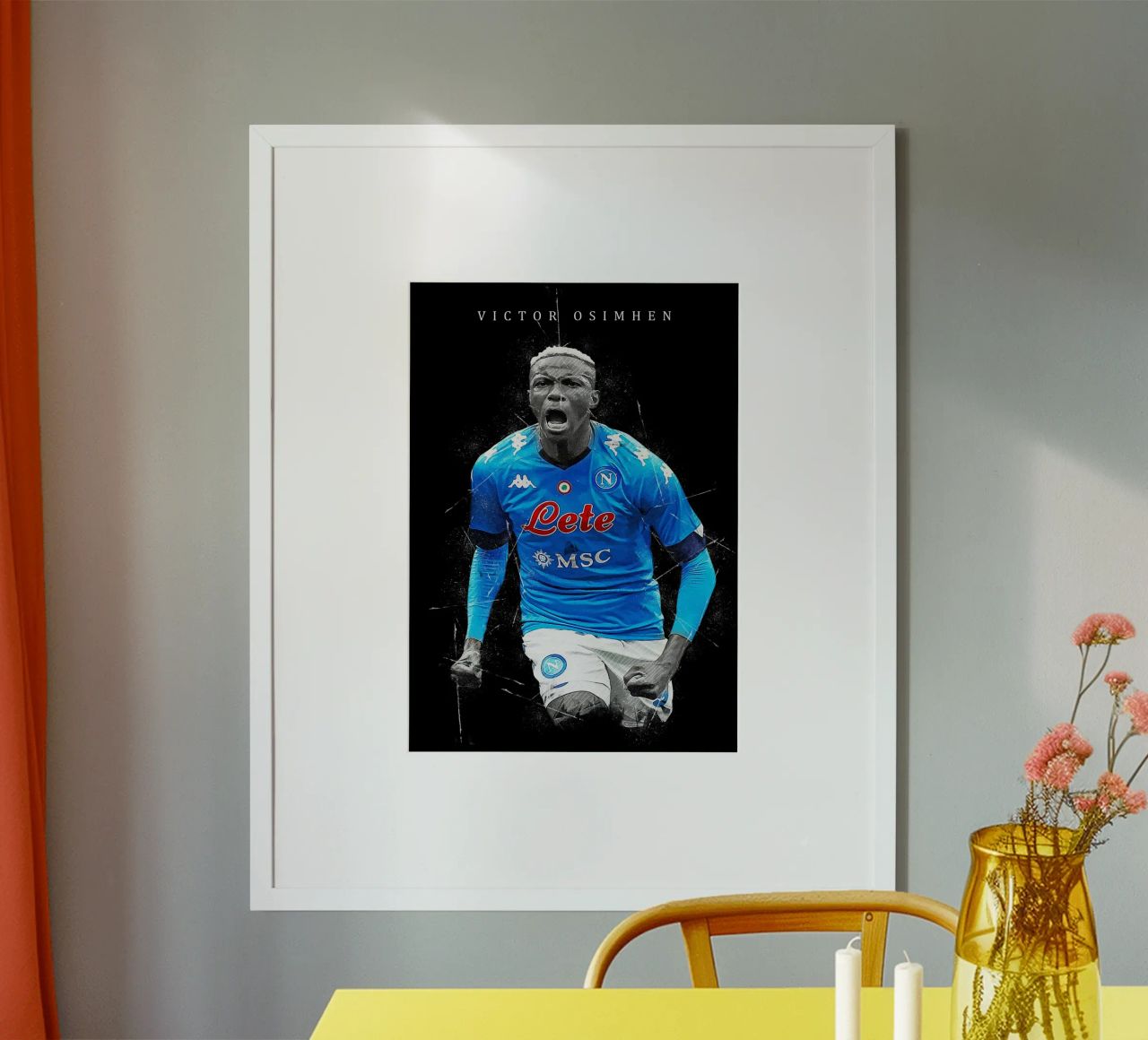 Victor Osimhen poster by tenten