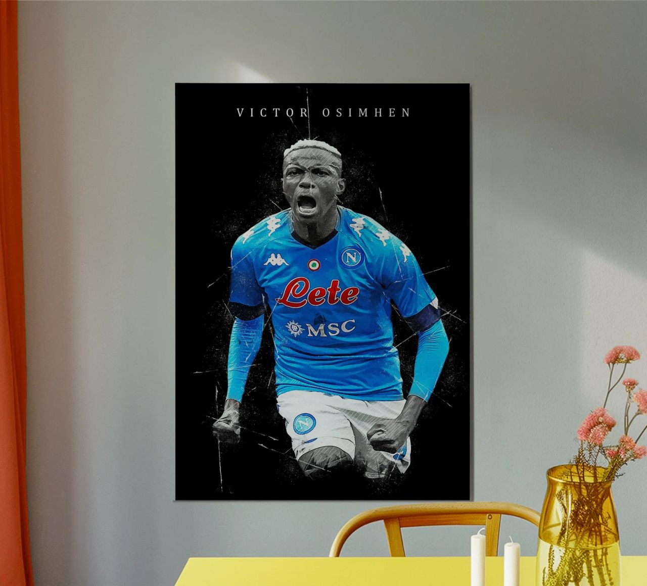Victor Osimhen poster by tenten