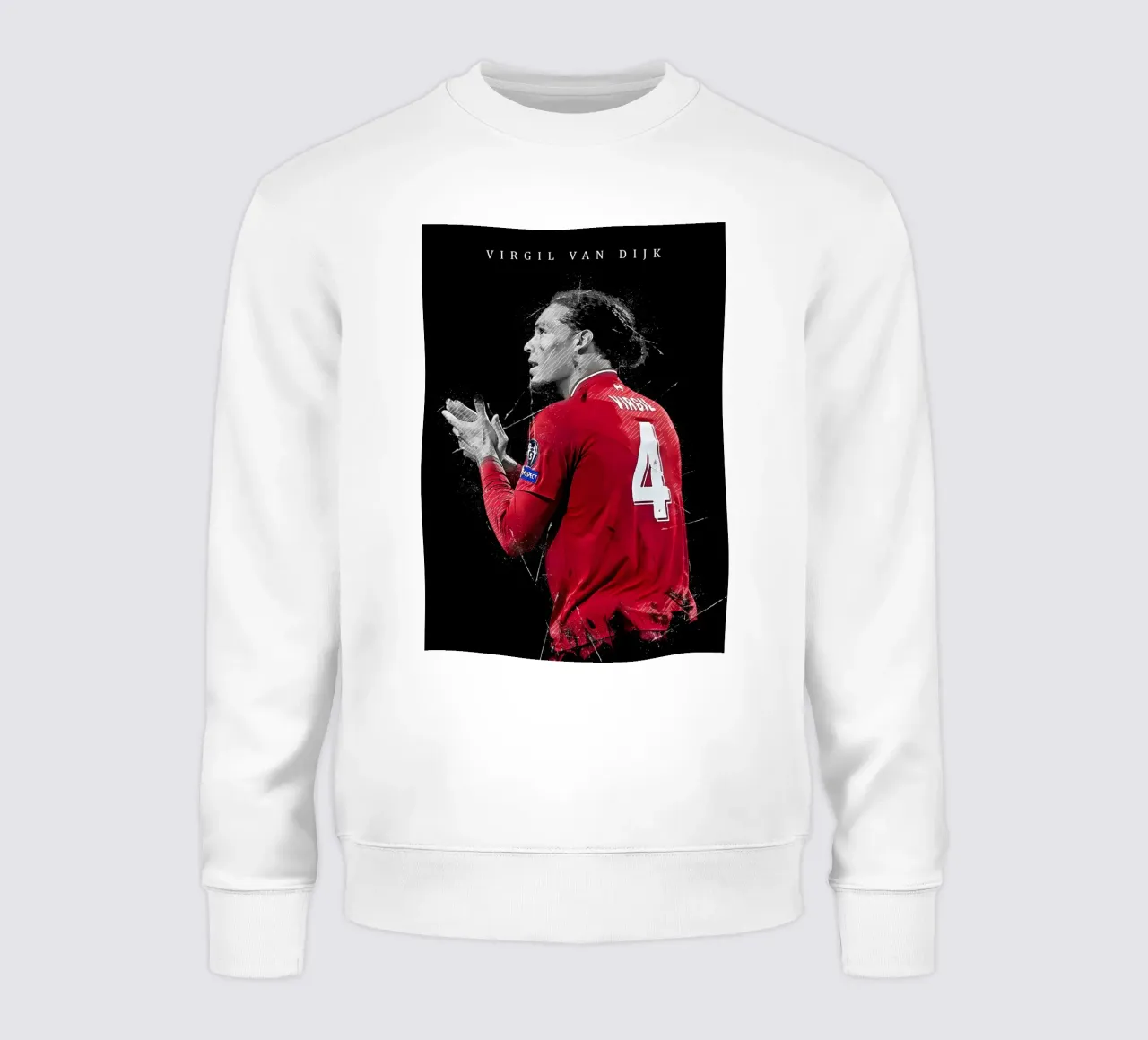 Virgil van Dijk 1 felpa da tenten