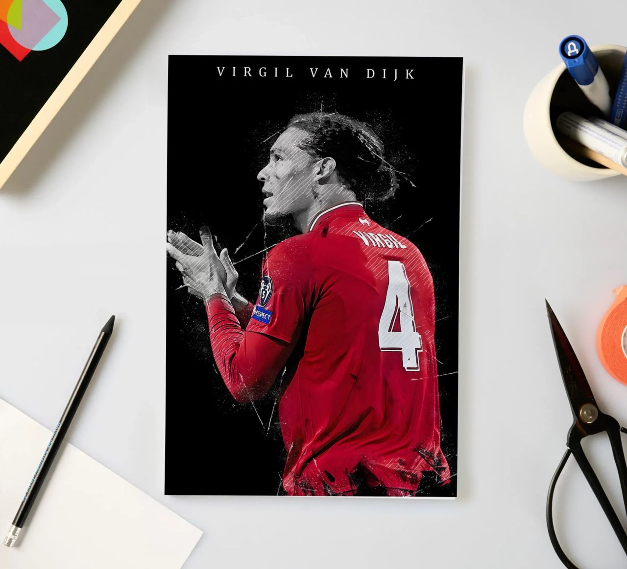 Virgil van Dijk 1 notebook by tenten