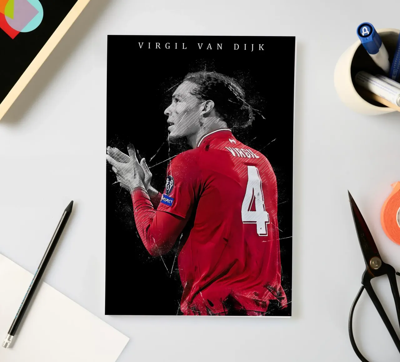 Virgil van Dijk 1 diario da tenten