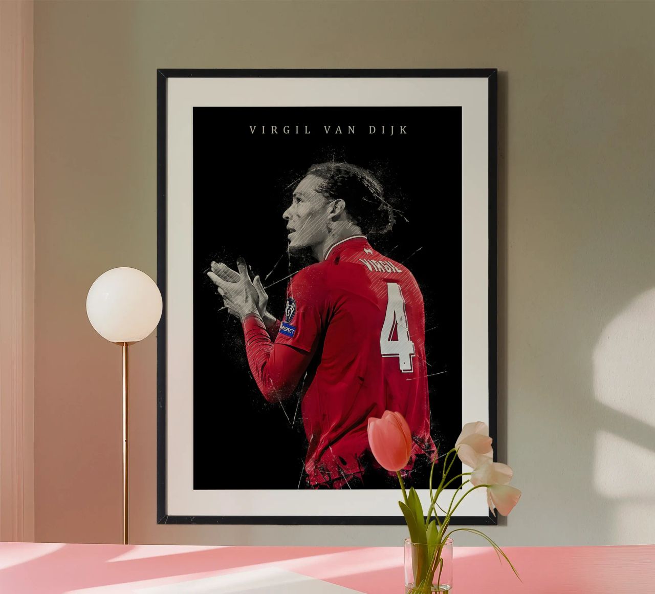 Virgil van Dijk 1 poster by tenten