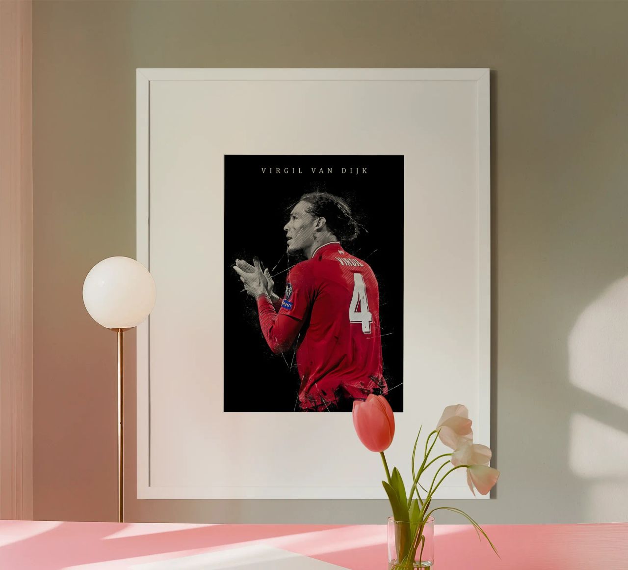 Virgil van Dijk 1 poster by tenten
