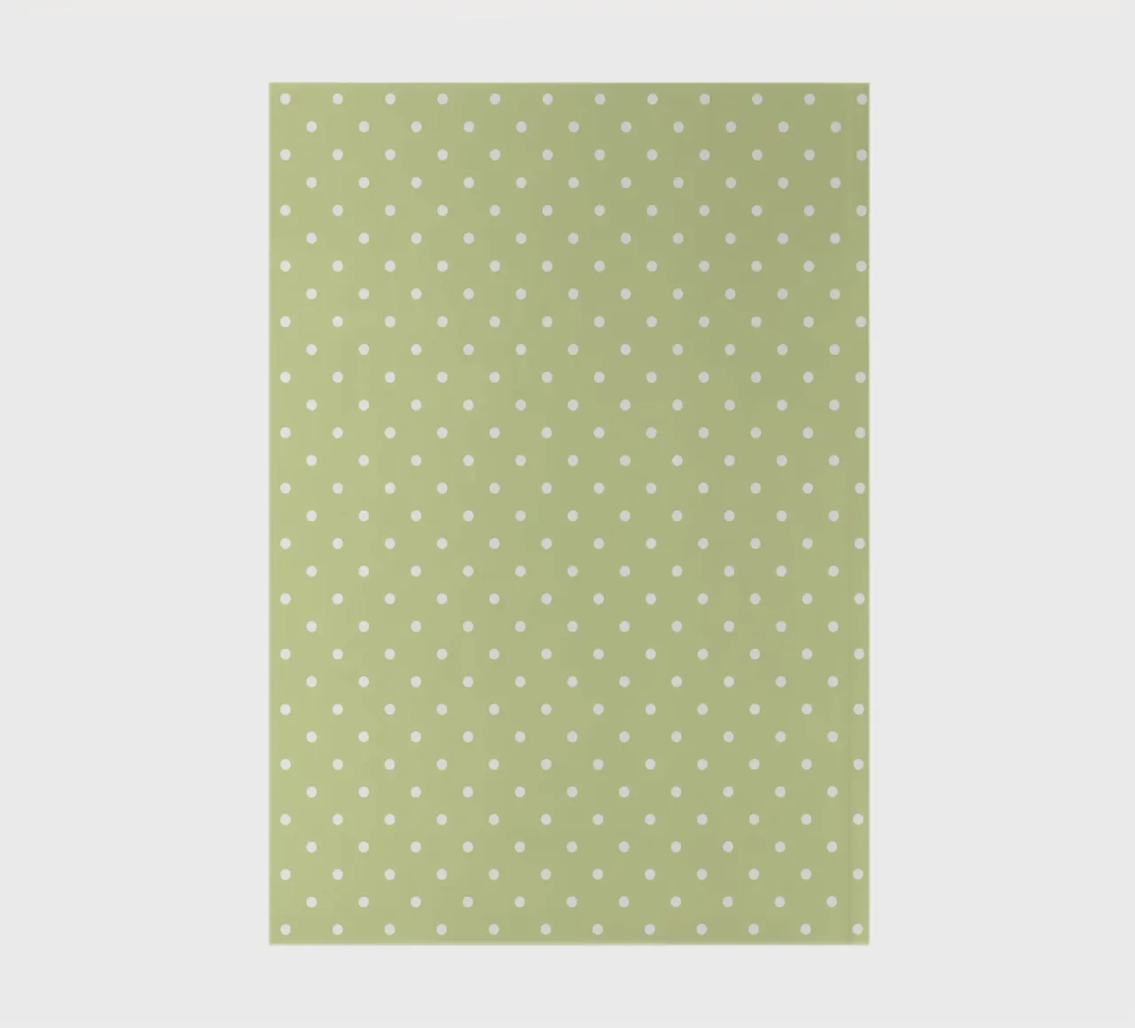 Minimal Chic Basic Classic Polka Dots | White on Apple Green notebook by Beauty in Simplicity