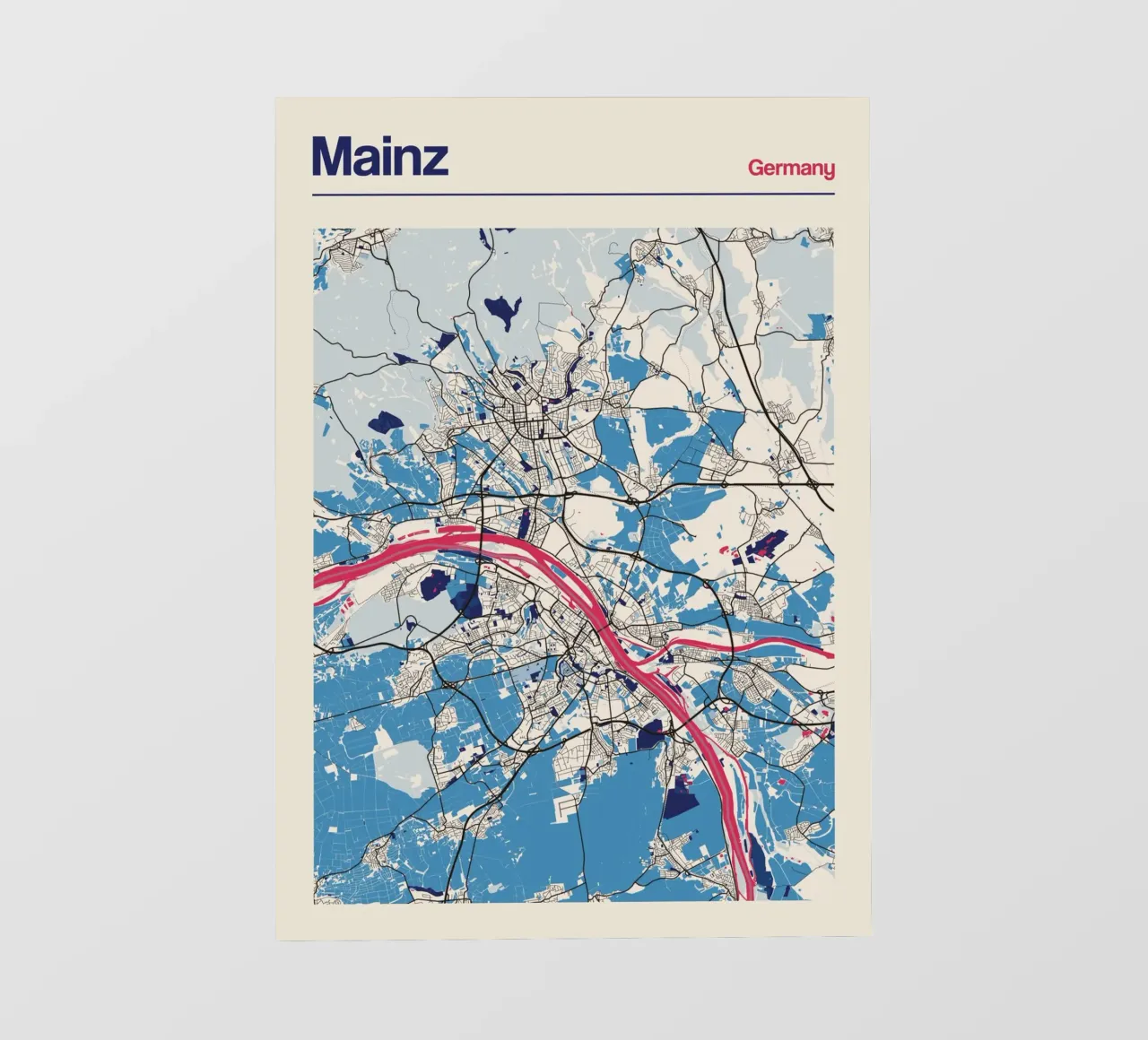 Mainz Modern telo in pvc da MOOODZART