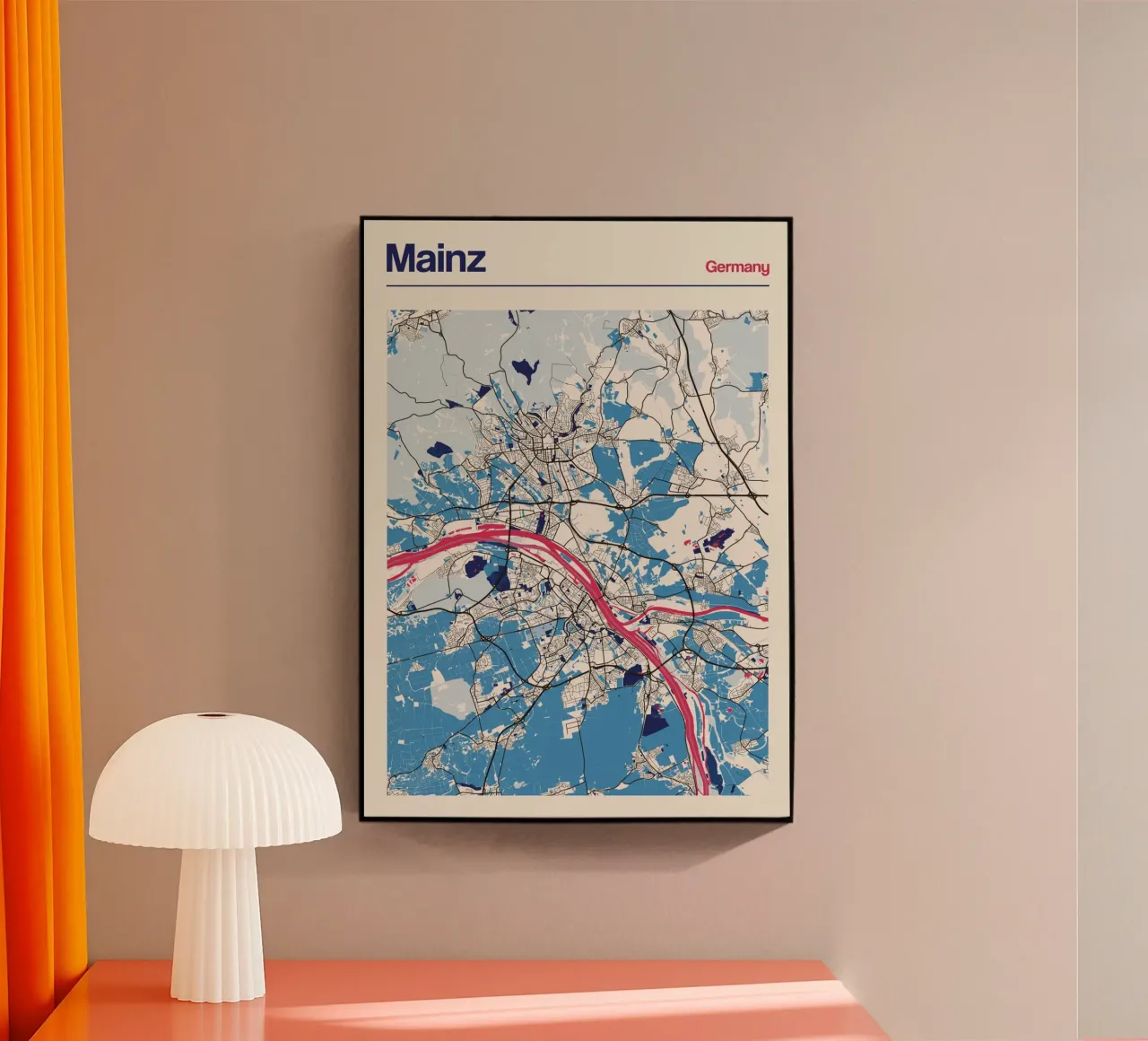 Mainz Modern plexiglass da MOOODZART