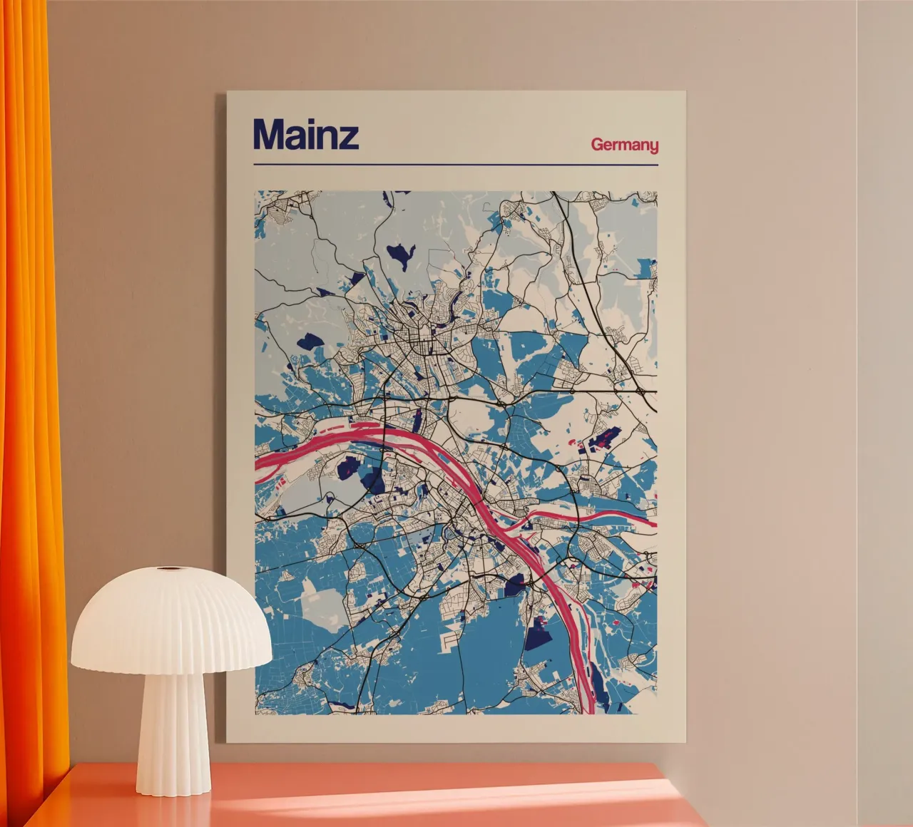 Mainz Modern plexiglass da MOOODZART