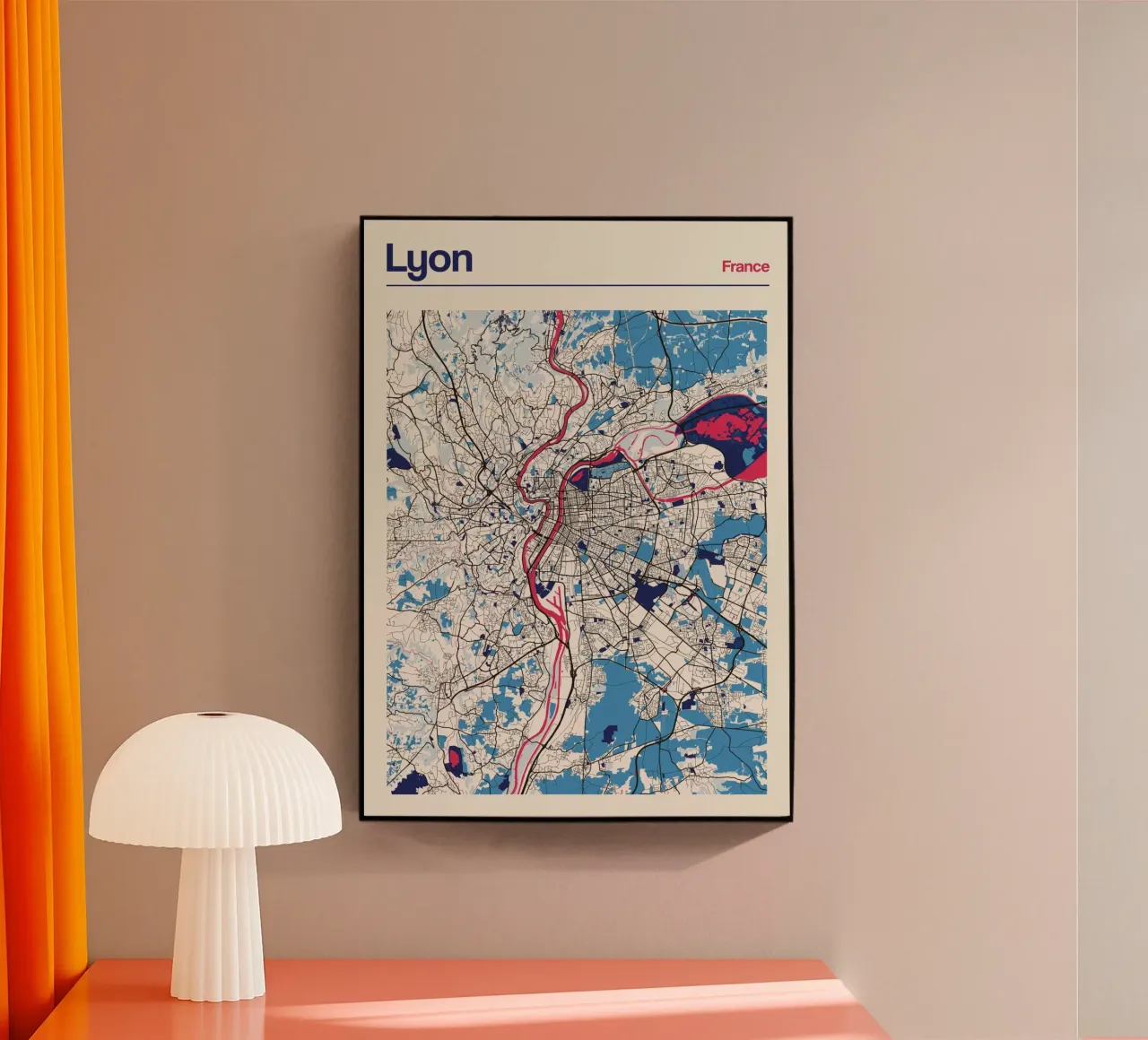 Lyon Vibes plexiglass da MOOODZART