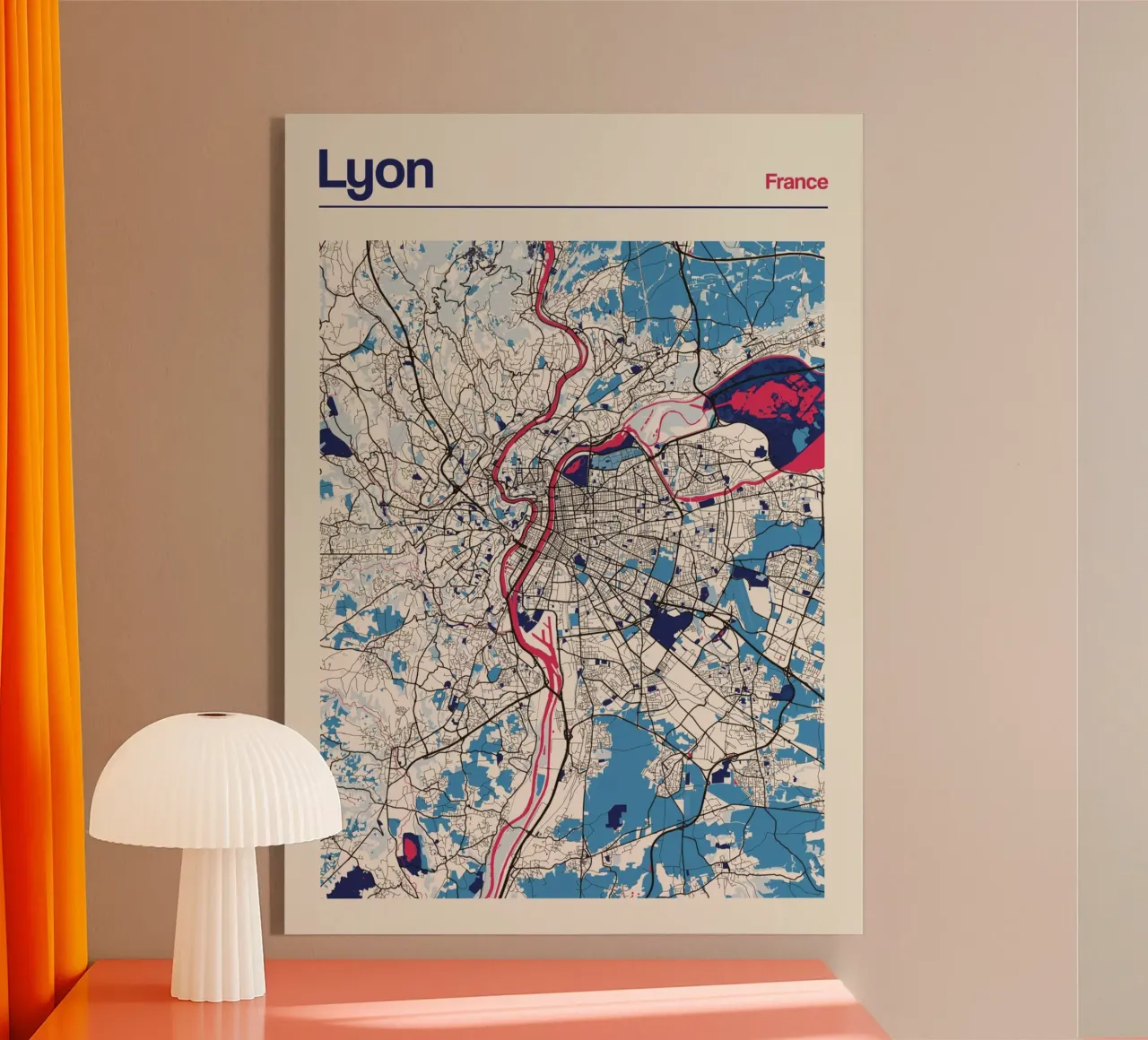 Lyon Vibes plexiglass da MOOODZART