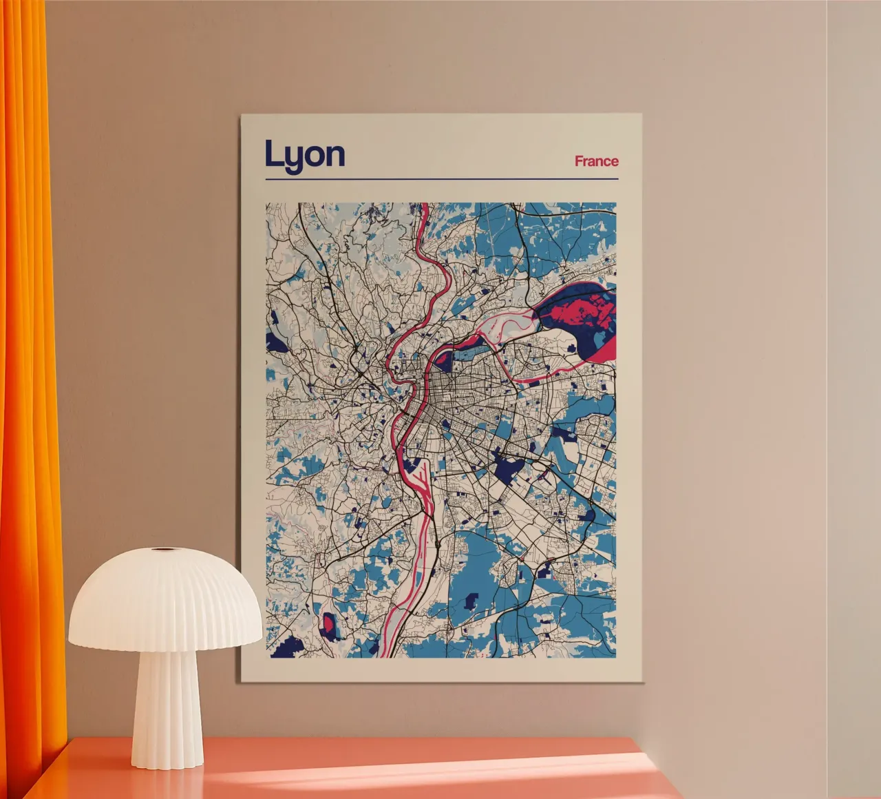 Lyon Vibes pannello forex da MOOODZART