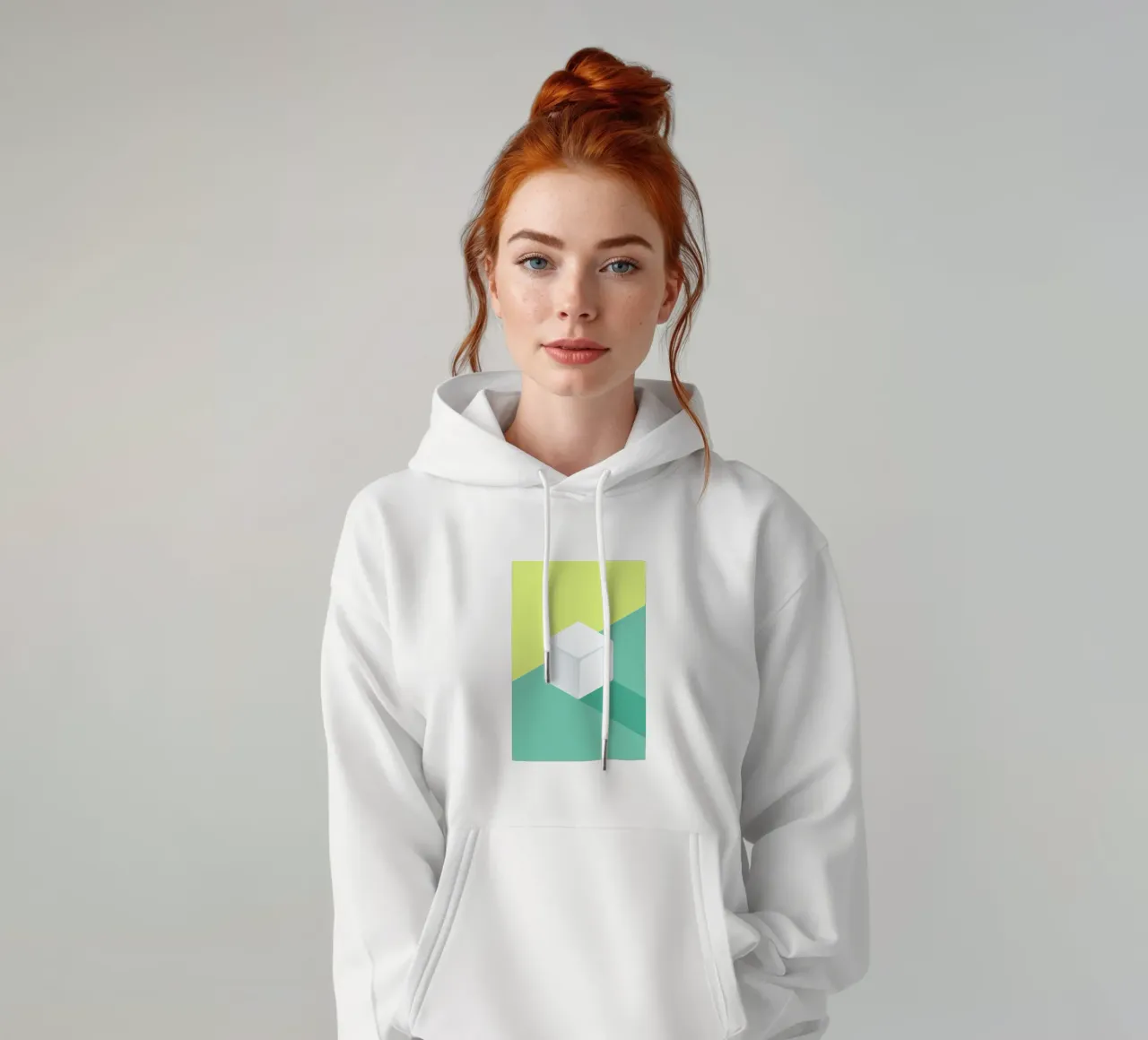 Sugarcube felpa con cappuccio da BLAEK Design Studio