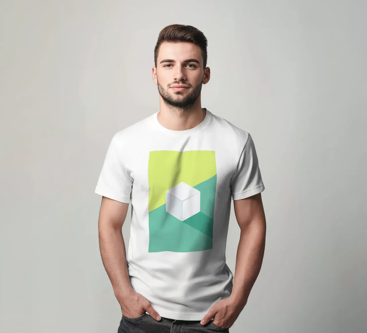 Sugarcube t-shirt da BLAEK Design Studio