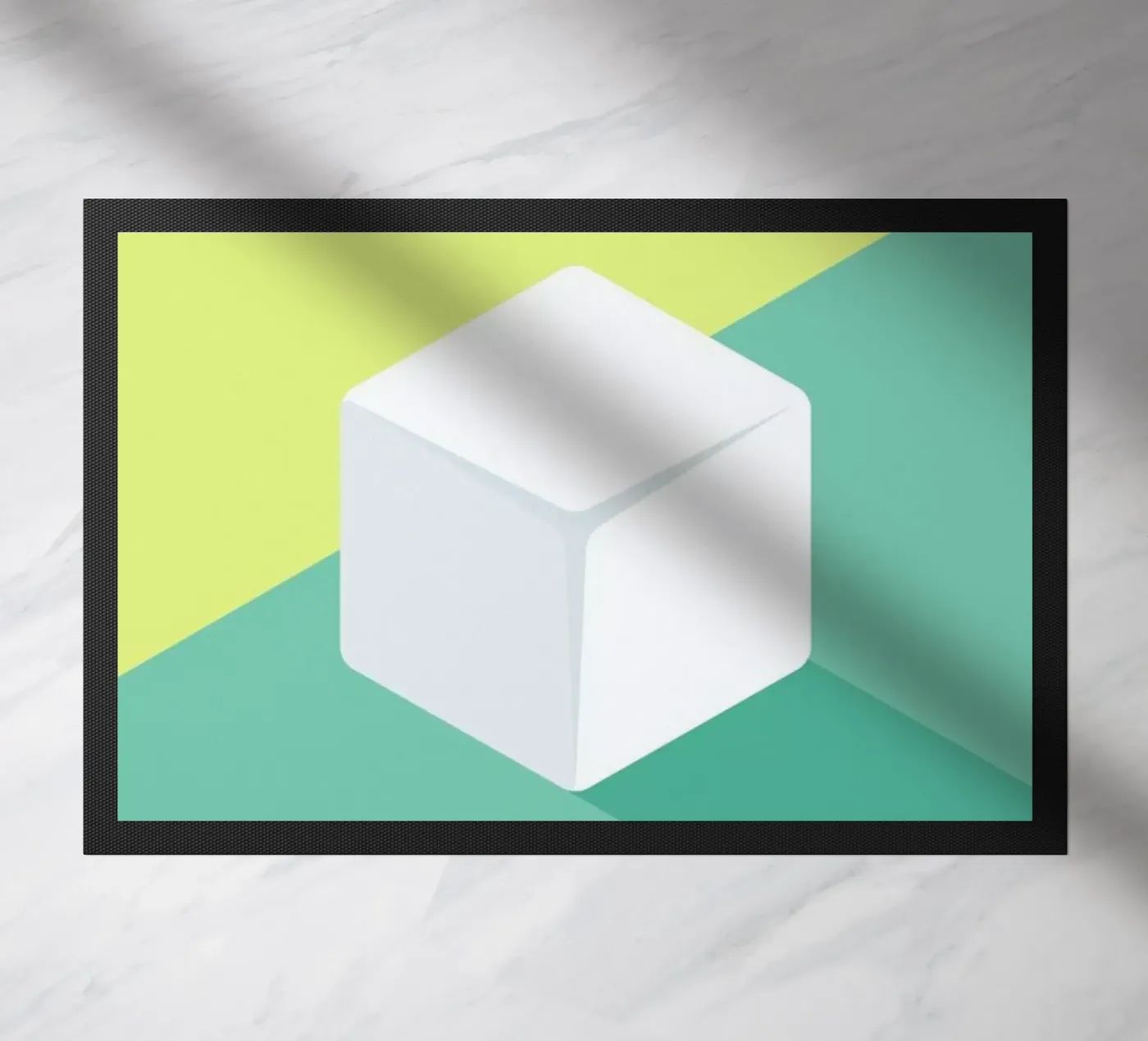 Sugarcube deurmat van BLAEK Design Studio