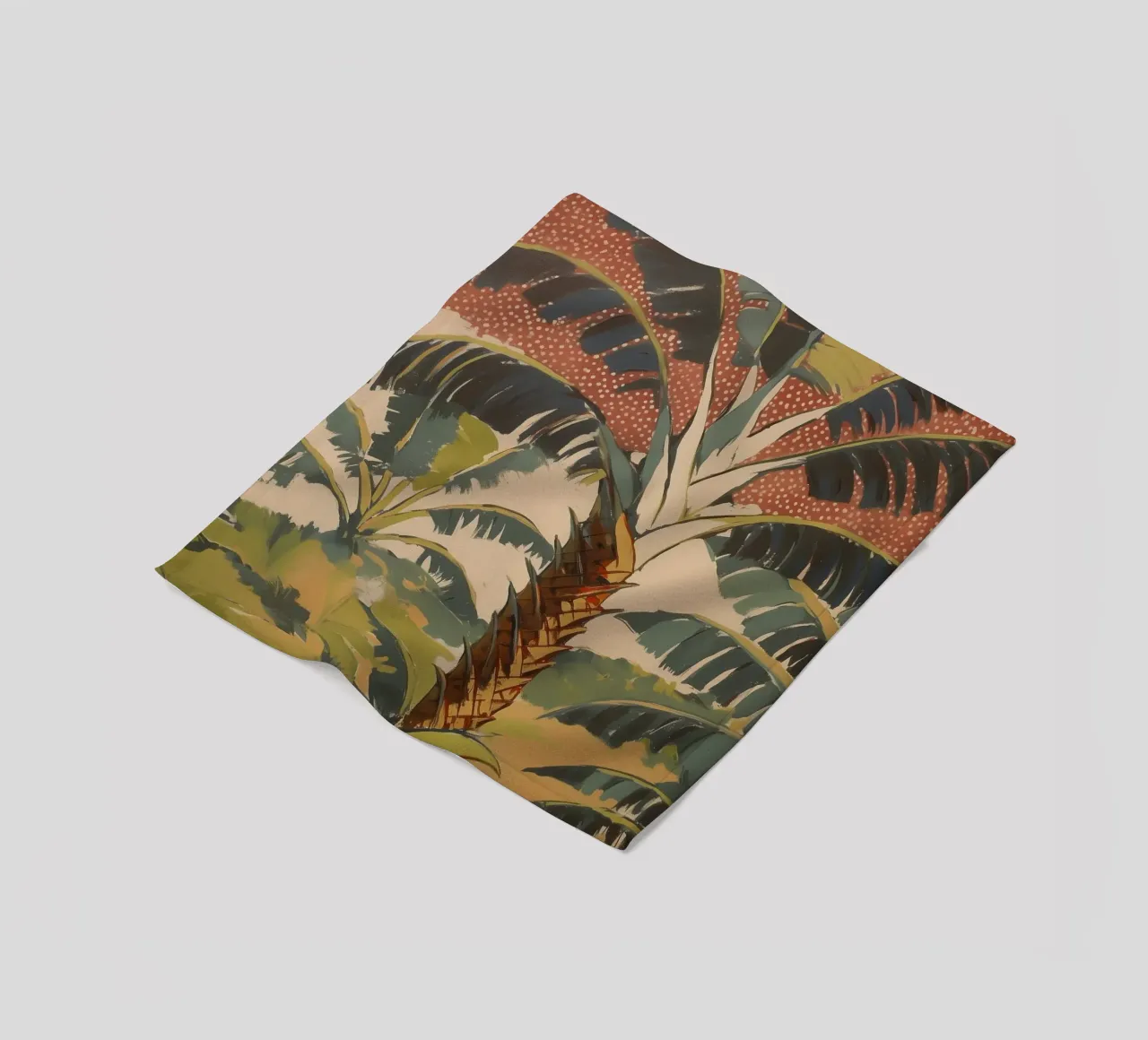 Paesaggio di palme in pastello coperta in pile da Carinaprint