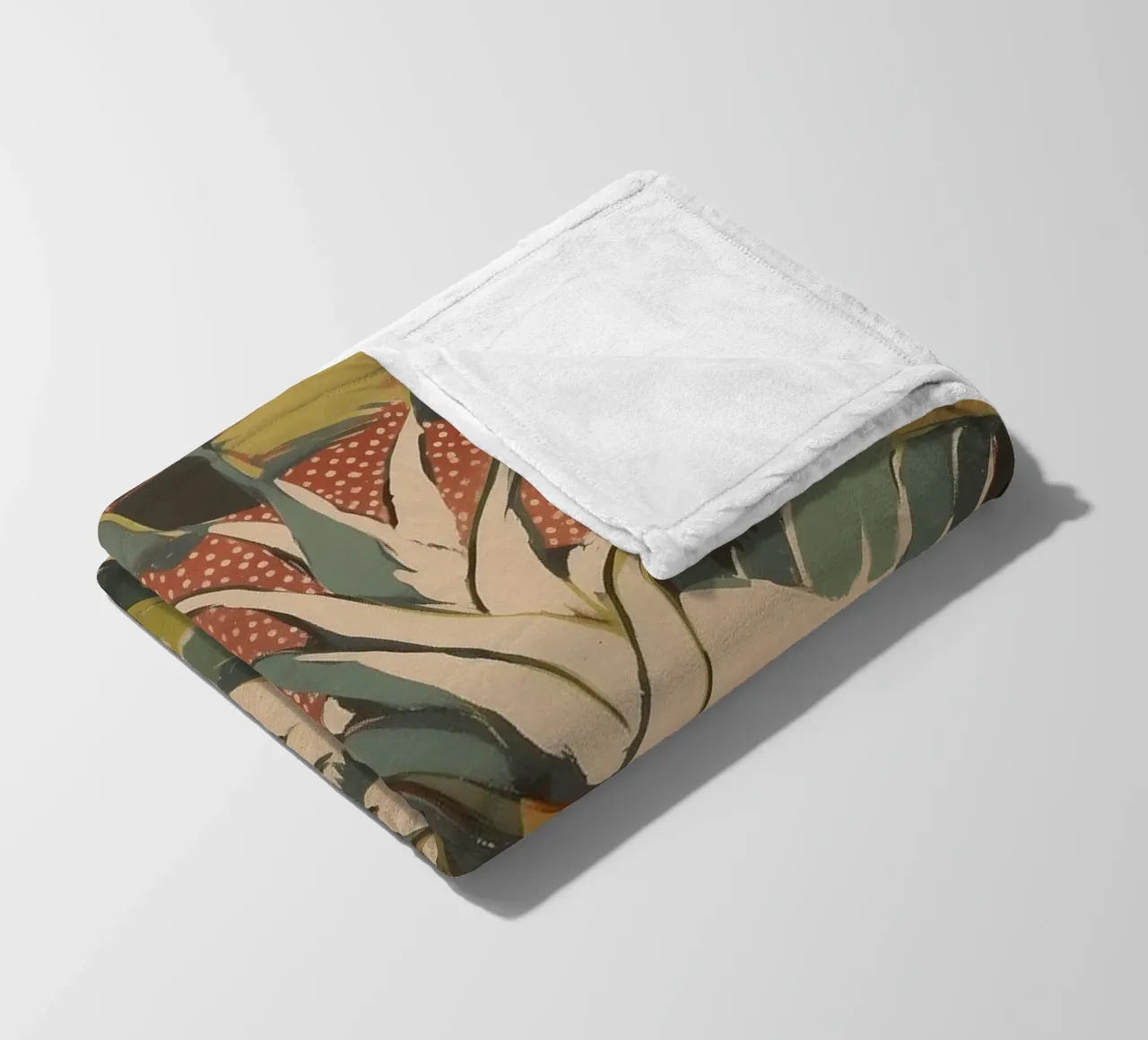 Paesaggio di palme in pastello coperta in pile da Carinaprint