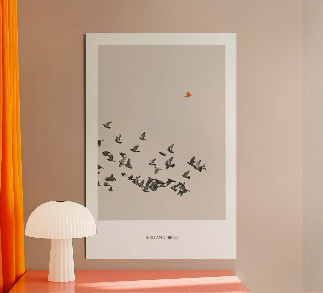 Bird And Birds alluminio dibond da Sarah Bühler