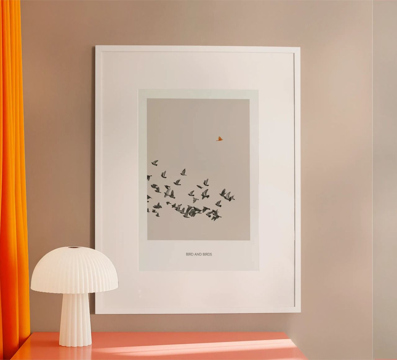 Bird And Birds Poster von Sarah Bühler