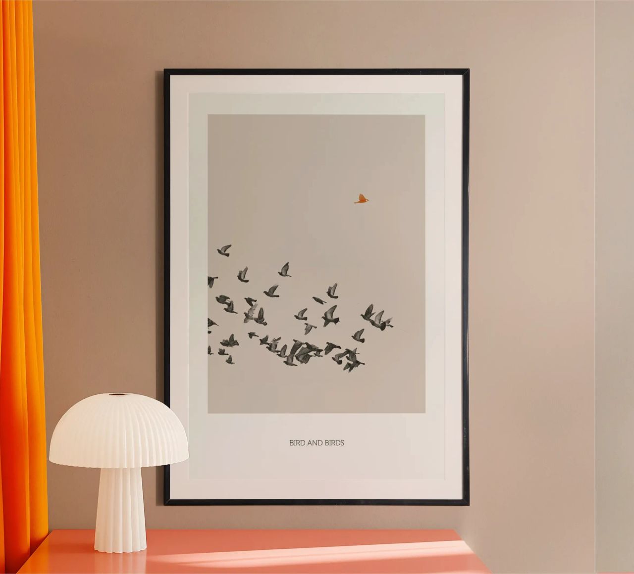 Bird And Birds Poster von Sarah Bühler