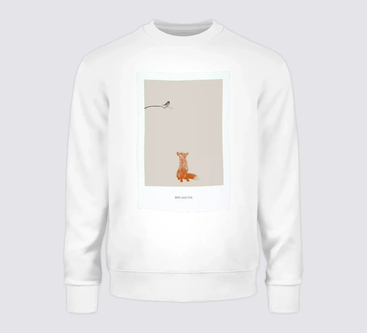 Bird And Fox sweatshirt by Sarah Bühler