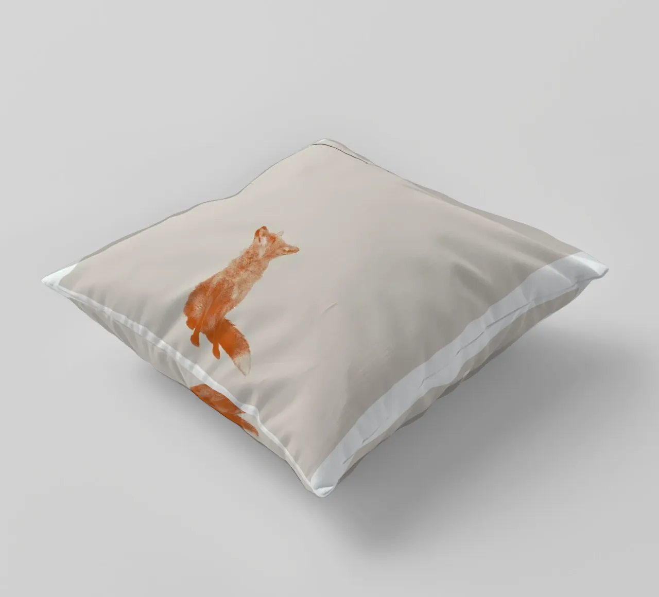Bird And Fox cuscino da Sarah Bühler