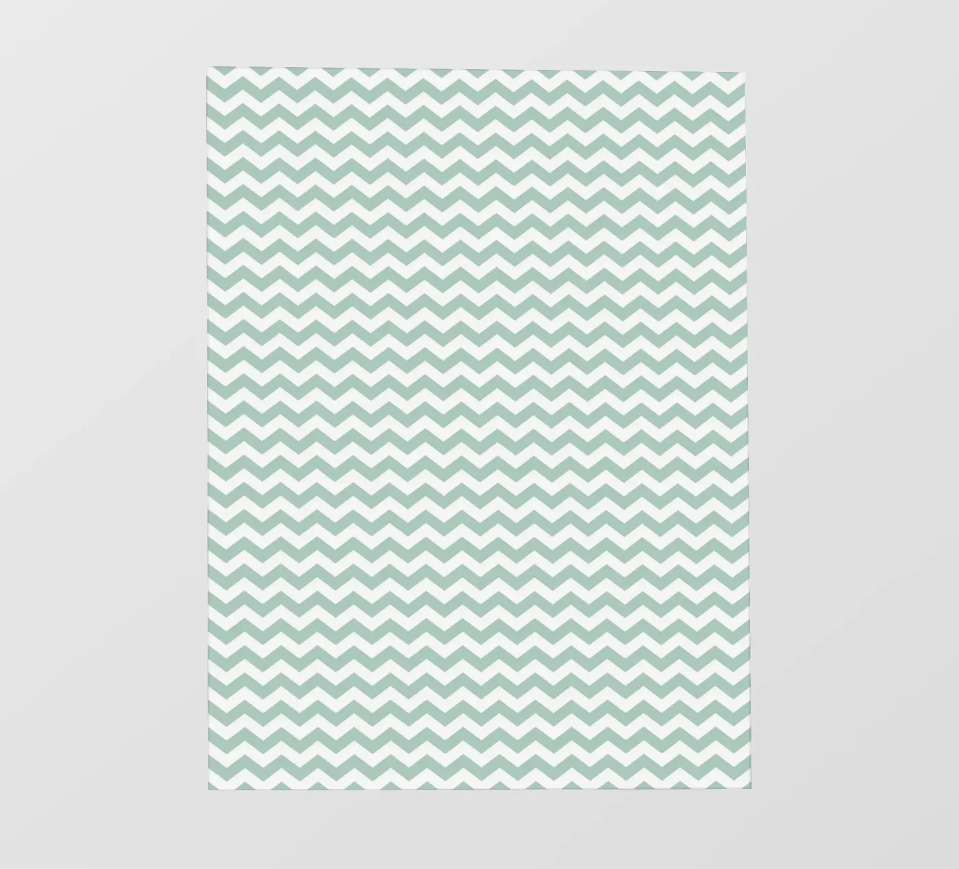 Minimal Chic Basic Chevron | White and Soft Blue Green pellicola backlit da Beauty in Simplicity