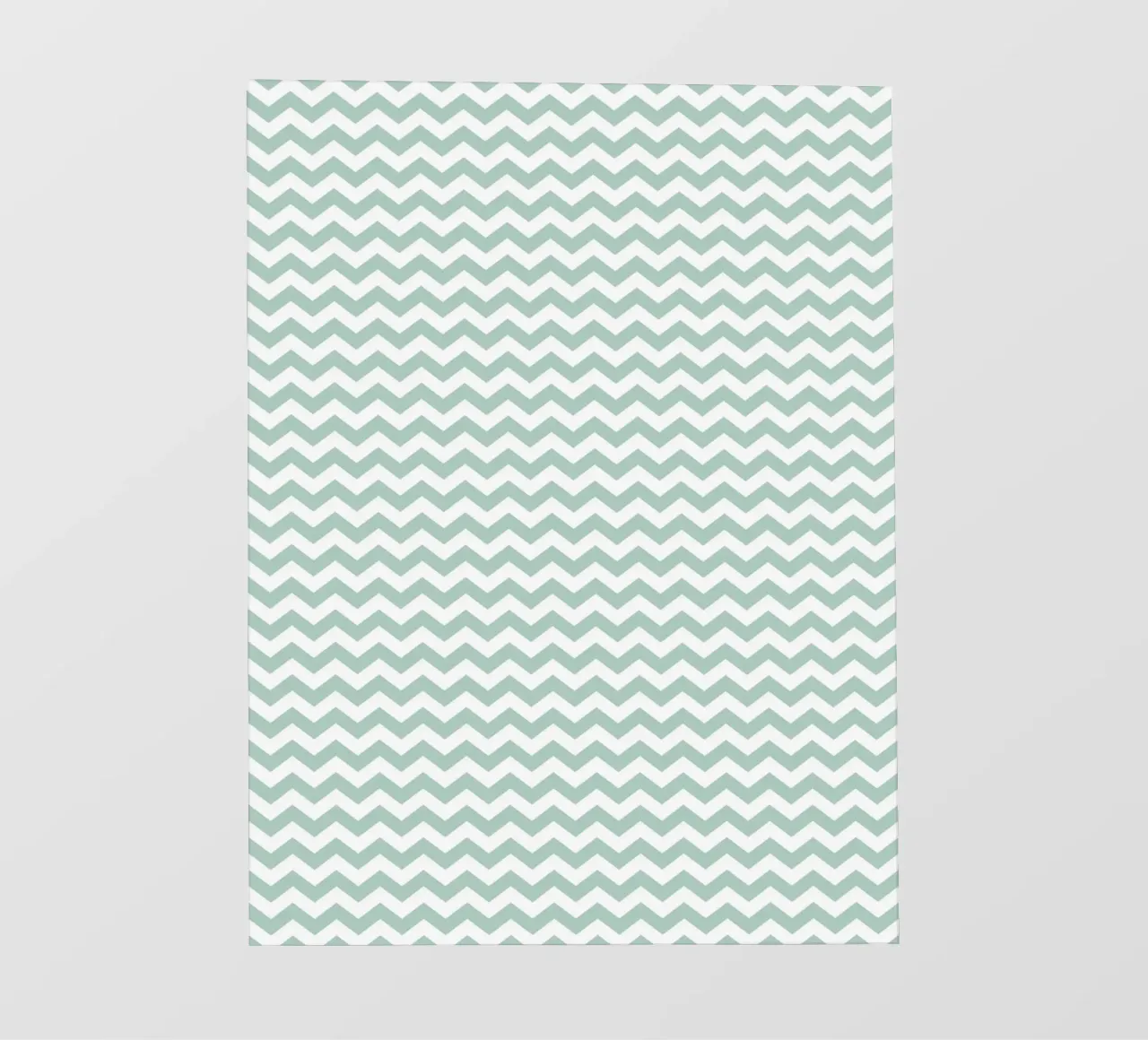 Minimal Chic Basic Chevron | Bianco e Verde Blu Soft pellicola backlit da Beauty in Simplicity