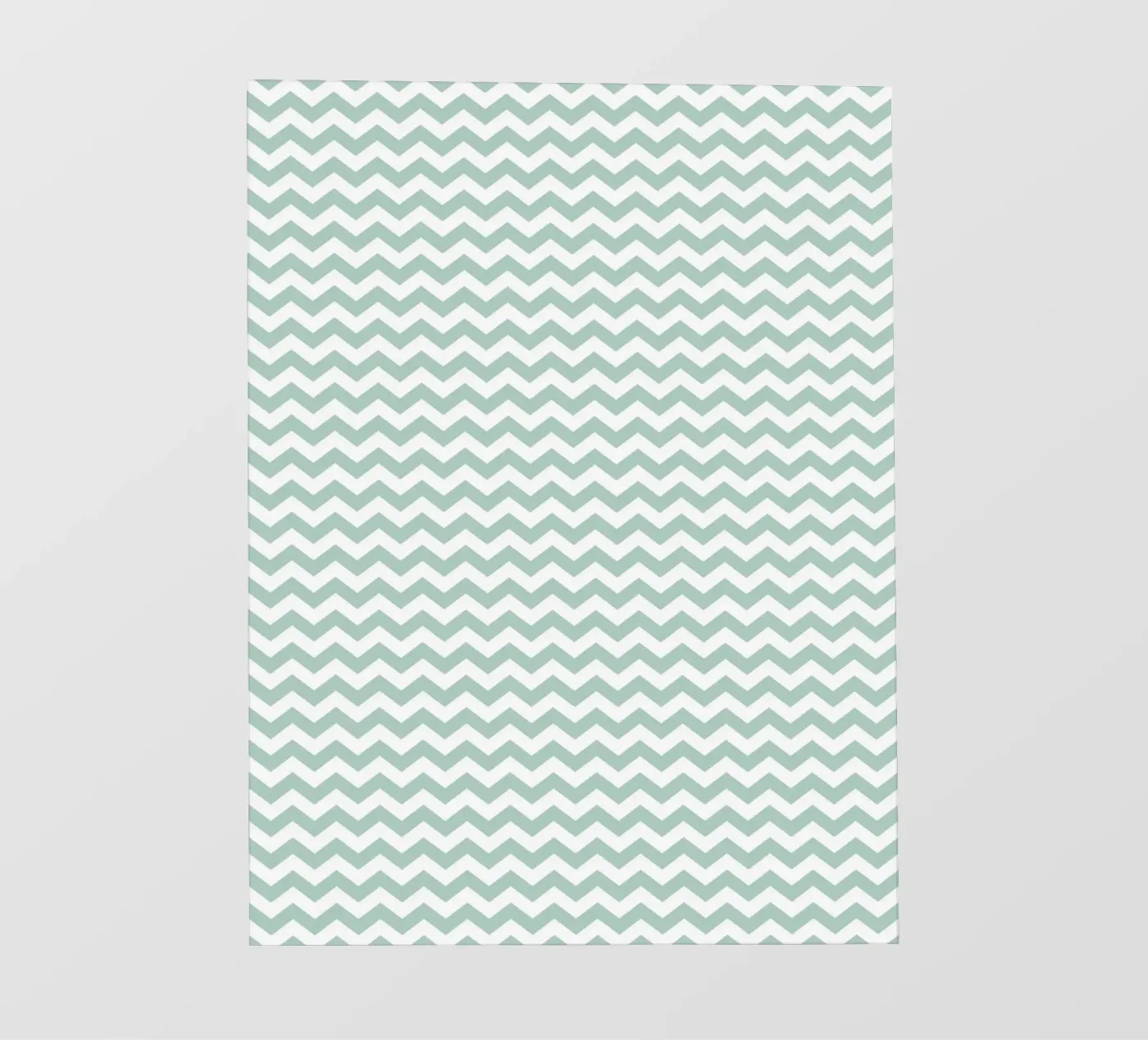 Minimal Chic Basic Chevron | Bianco e Verde Blu Soft pellicola backlit da Beauty in Simplicity