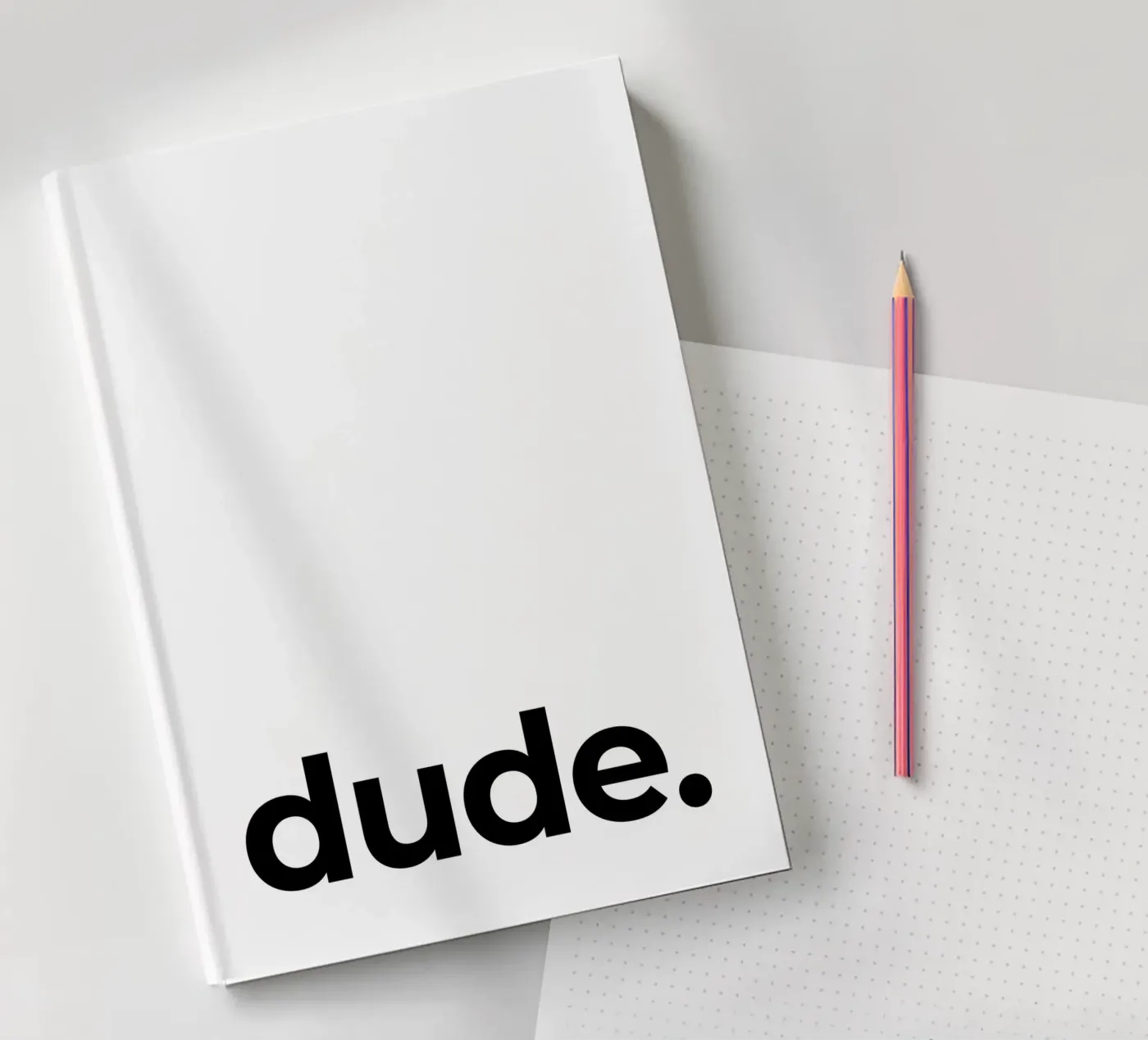 dude notebook by Paigaam Studio