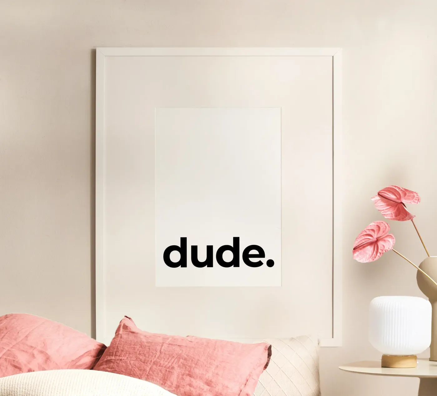 dude poster van Paigaam Studio